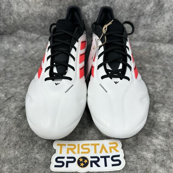 Adidas Copa Pure 3 Elite AG Soccer Cleats Mens Size 7.5 White Red Black ID9054 - Picture 3 of 14